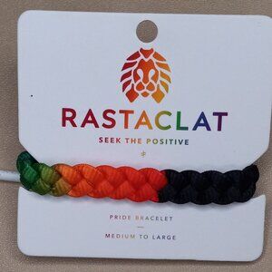 Seek The Positive Solidarity Braided Bracelet by Rastaclat, Size M-L, A012